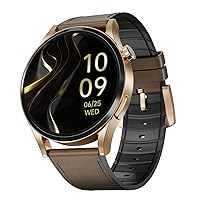 boAt Chrome horizon Smart Watch Coco Brown 1.51 inch AMOLED BT Calling