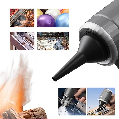 Miniatura 2 de Aspiradoras de mano para automóvil, inalámbricas, 9000 PA, potentes limpiadores y plumero de aire, aspiradoras de mano para limpiador inalámbrico