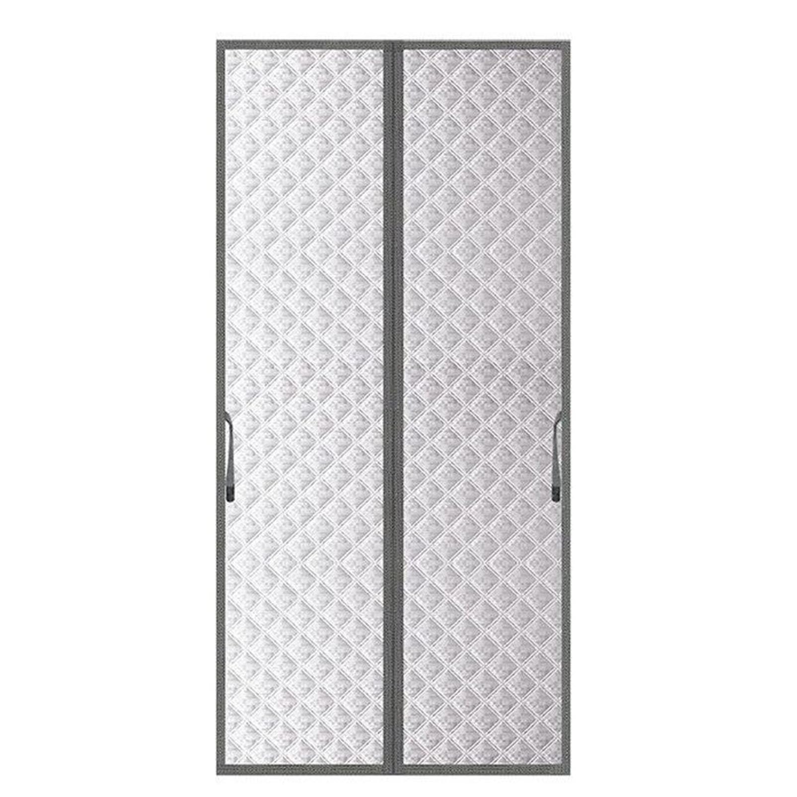 Rideau isolant aimanté pour porte en graphène thermique imperméable