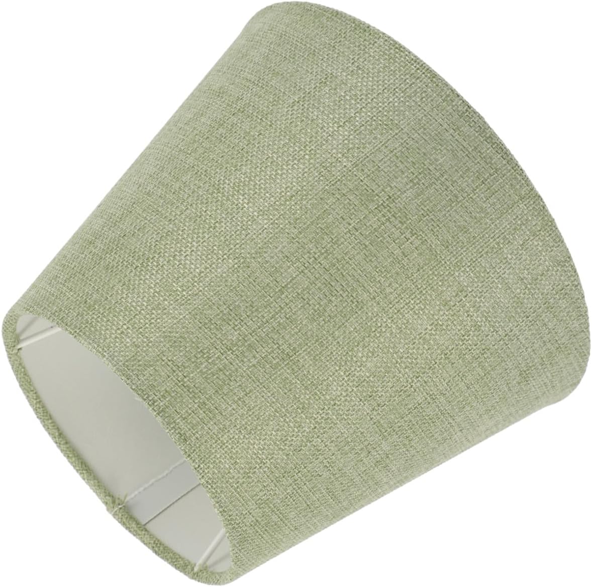 Beaupretty Drum Lampshade E14 Clip on Lampshades Replacement Plug in Pendant Lamp Cover for Living Room Home Hotel Green