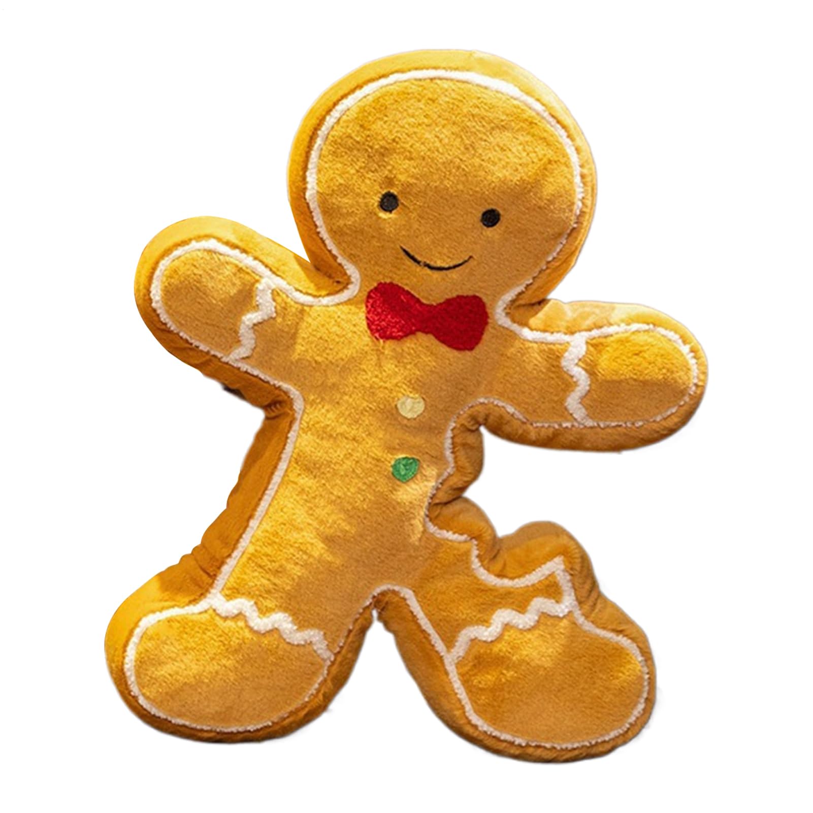 Coussin lombaire de Noël en peluche pour décorer le canapé du salon en hiver