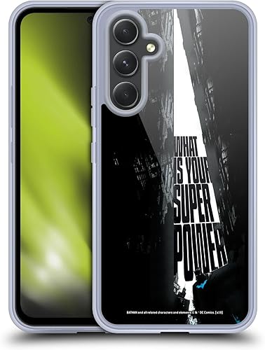 Head Case Designs Officially Licensed Batman DC Comics Super Power Duality Gel Case Military Grade Protection Compatible with Samsung Galaxy A54 5G