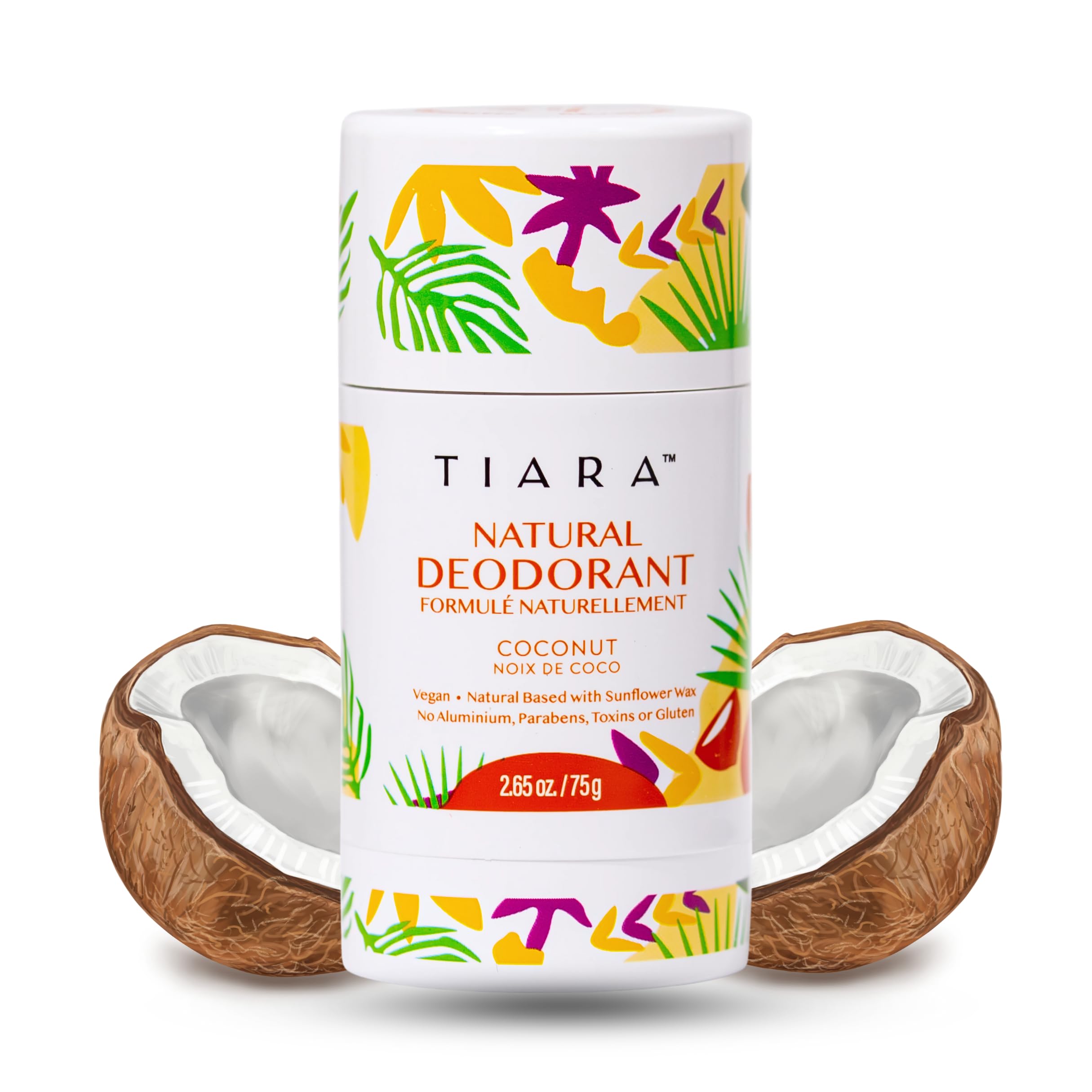 Amazon.com : TIARA Natural Aluminum Free Deodorant for Women & Men