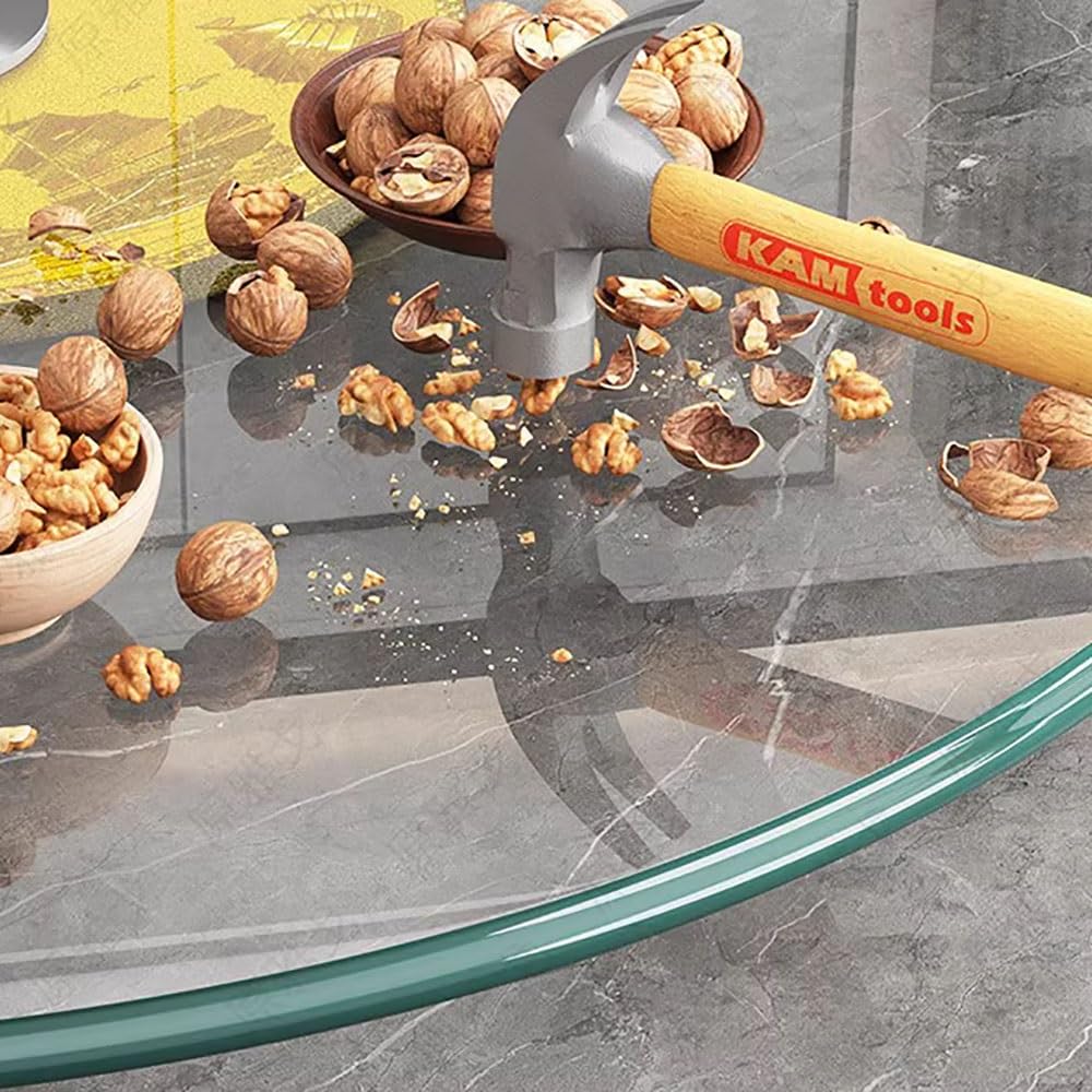 Plateau Tournant pour Table À Manger en Verre De 60 Cm, 71 Cm, 81 Cm – Plateau De Service Rotatif Silencieux À 360°, Facile À Nettoyer, pour Banquets Et Mariages (60 Cm/24 Pouces)