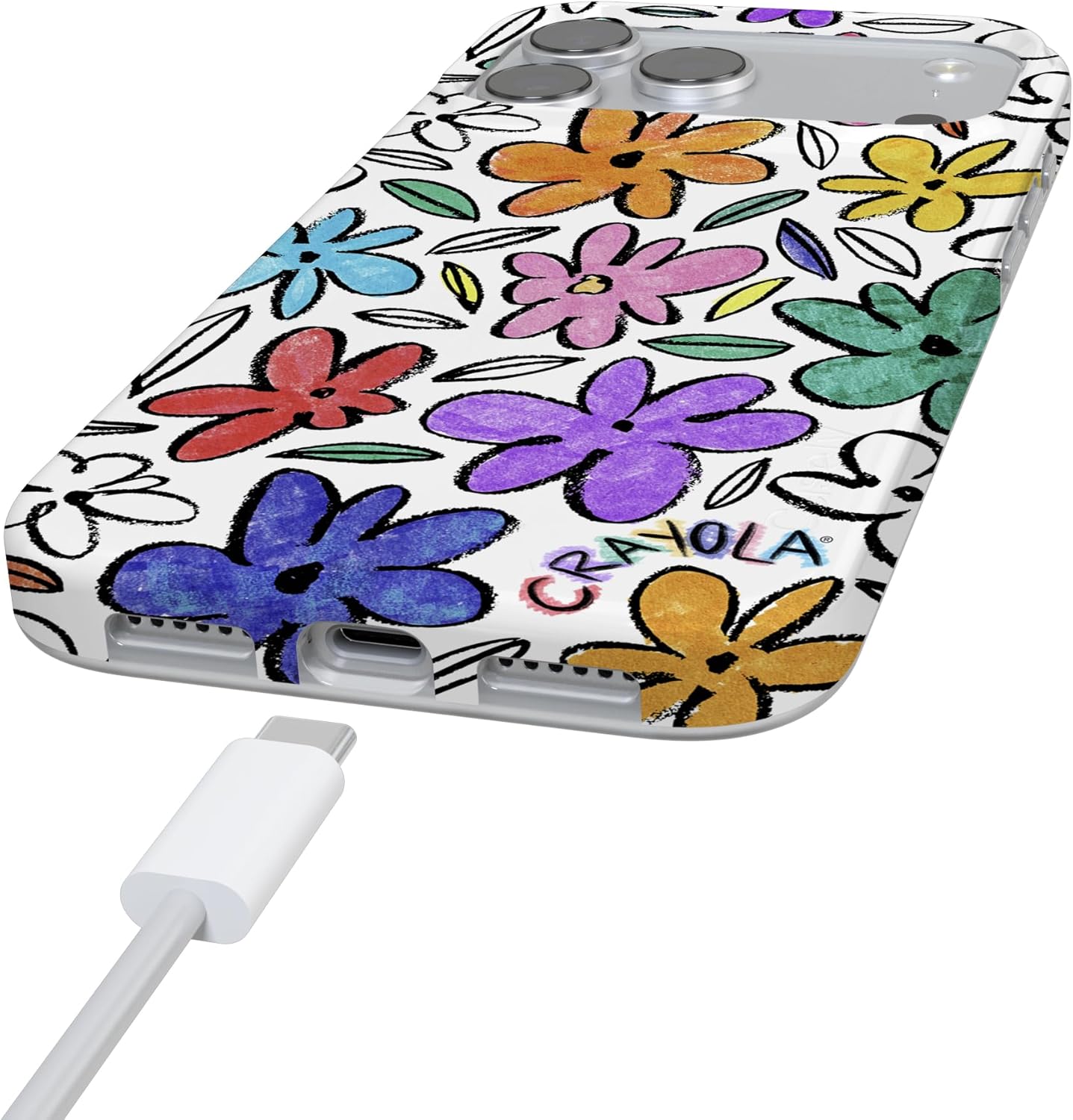 Casely iPhone 17 Pro Max Case | Outside The Lines | Crayola Marker | Compatible with MagSafe | Classic Ultra Slim Design