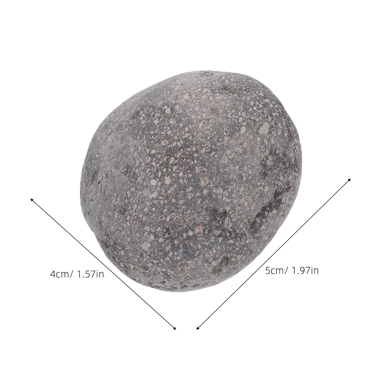 Alasum Piedras para Sauna de Basalto 3-5 CM 1,9 Kg Bolsa Resistentes a Grietas para Calentadores Eléctricos y Estufas de Leña, Piedras Volcánicas de Vapor para SPA y Sauna de Vapor