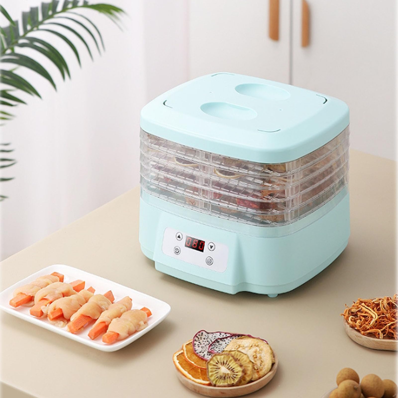 Amazon.co.jp: 200W フリーズドライ機、6トレイ食品乾燥機、24時間