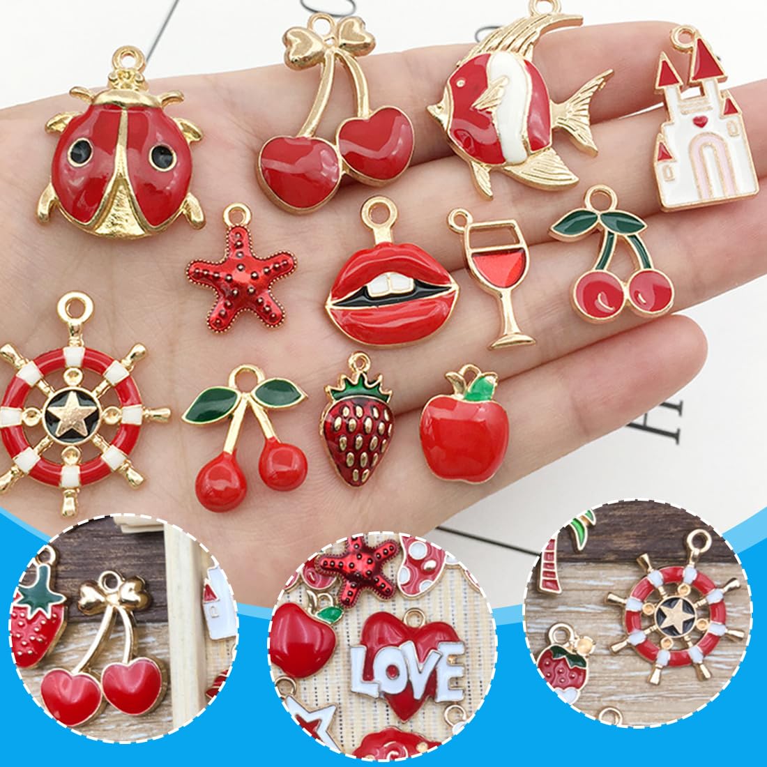 3 Breloques Métal Argenté En Forme De Clés - Pour Création De Bijoux, Perles Charms, Fantaisie