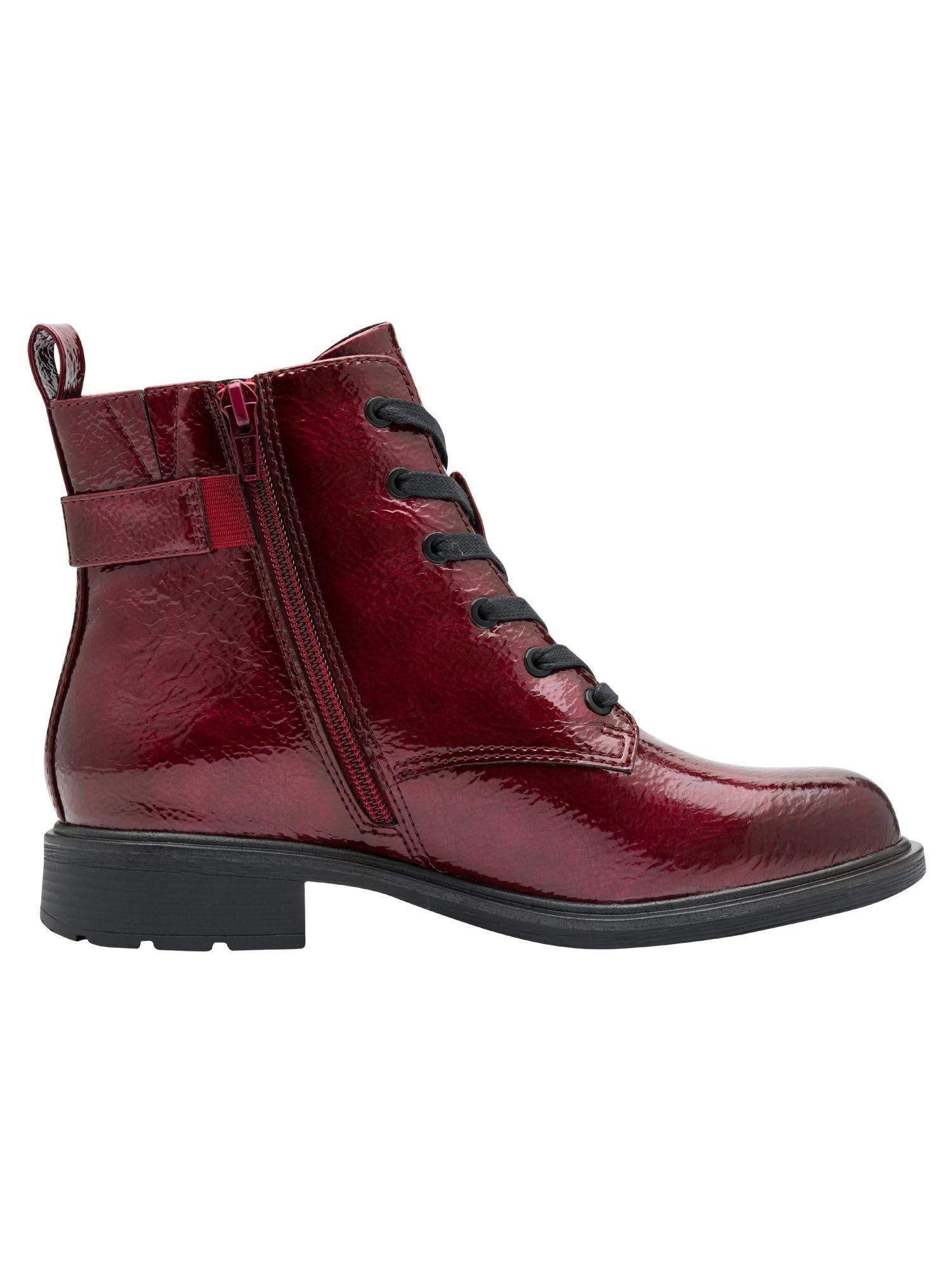 Jana Kobiety Jana Damen Lace Boot Flat VeganModa — buty