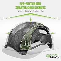 GREEN DEVIL X-Armor Védősisakok Aktív Hallásvédelemmel és Bluetooth Ipari Munkasisakok 5