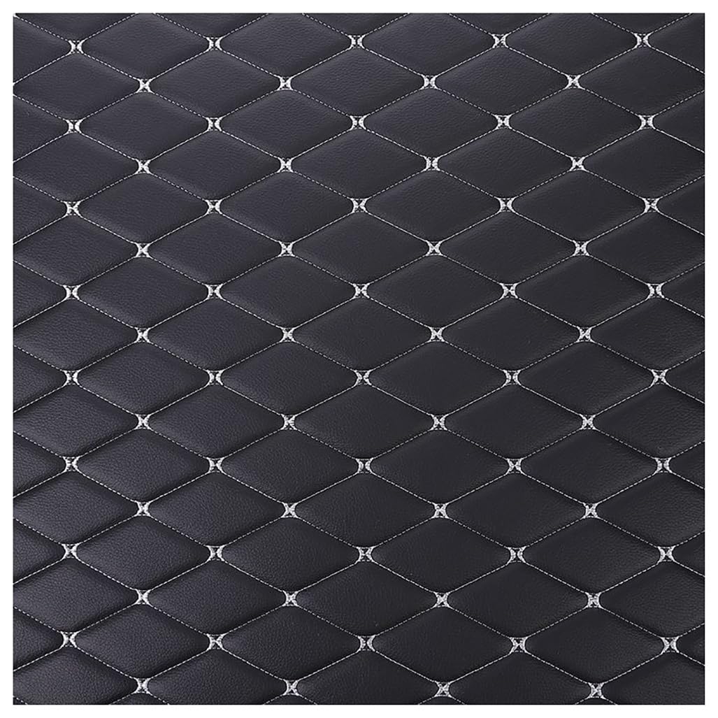 Similicuir Tissu Doux en Cuir noir 1.6x6m pour la réfection de sièges de voiture