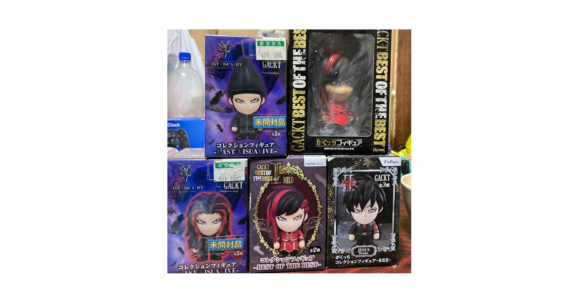 Amazon | GACKT フィギュアコレクション 5点セット | フィギュア