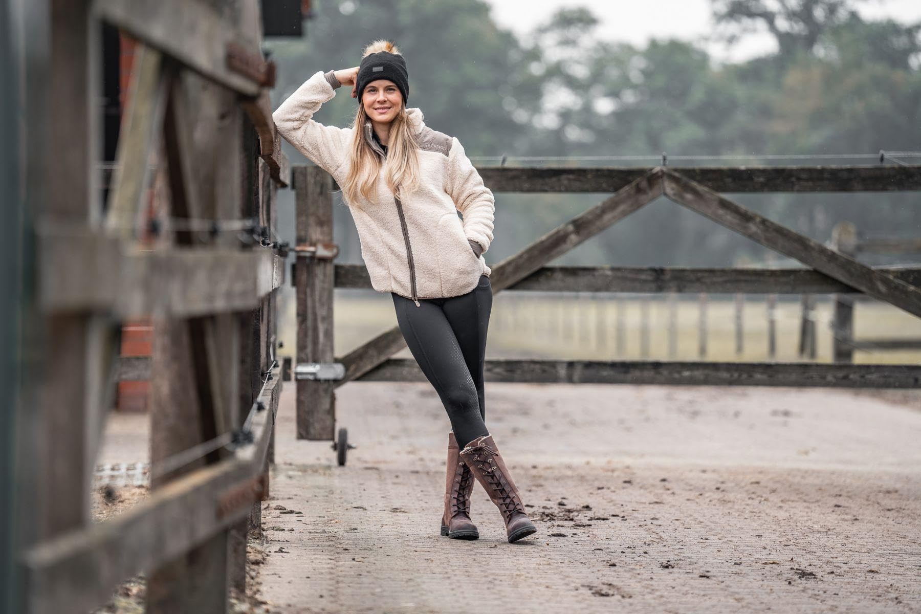 SUEDWIND FOOTWEAR Winter-Stiefel »Galway« | Lederstiefel | Robustes Oberleder | Gefüttert | Wasserabweisend | Outdoor Boots | Gassigehen | Stall | Reiten