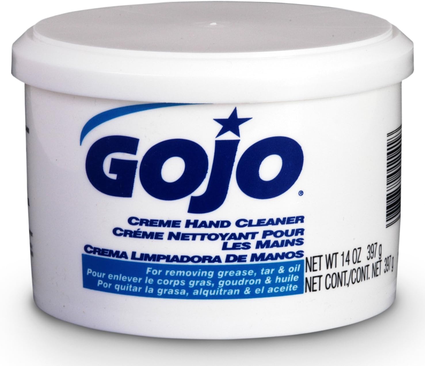 GOJO 114112 Crème Hand Cleaner, 14 Oz Plastic Cartridge, 12Pack
