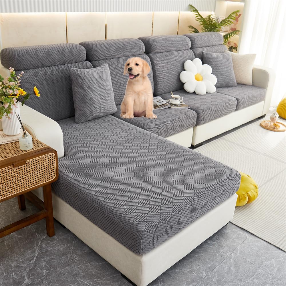 Fundas de cojín universales para sofá 2024, lavables, 360, impermeables, mágicas, para sofá seccional de 123, protector de muebles apto para