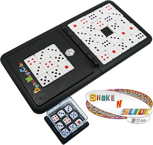 Miniatura 5 de Juego de mesa de inteligencia a juego con forma de bloque de Shake  Slide para noches de juegos familiares  dados