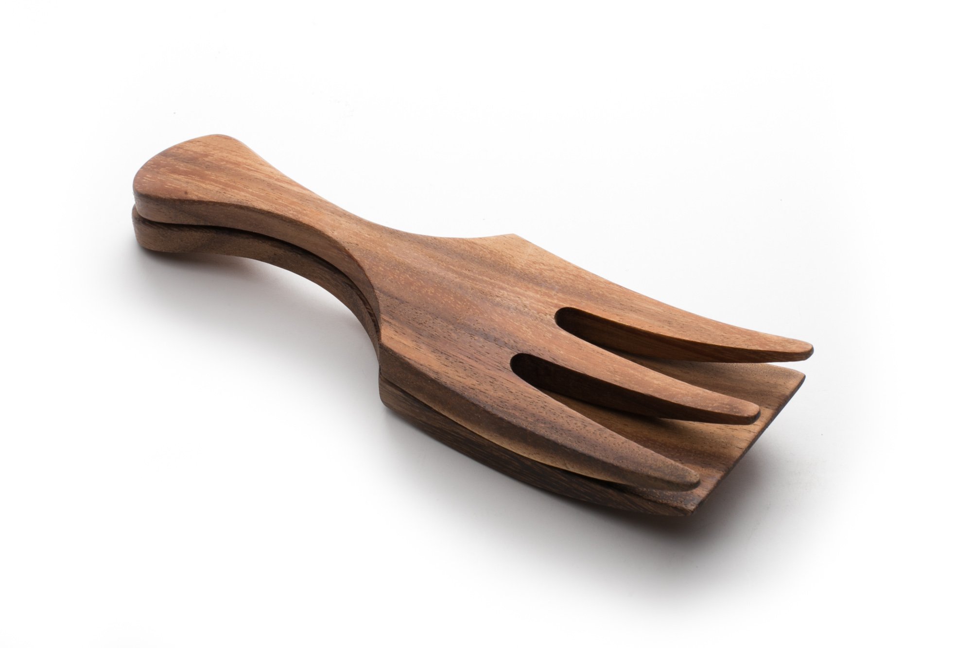 Acacia Wood Salad Servers - Farmhouse Style -7 Acacia Wood Salad Servers - Farmhouse Style -7