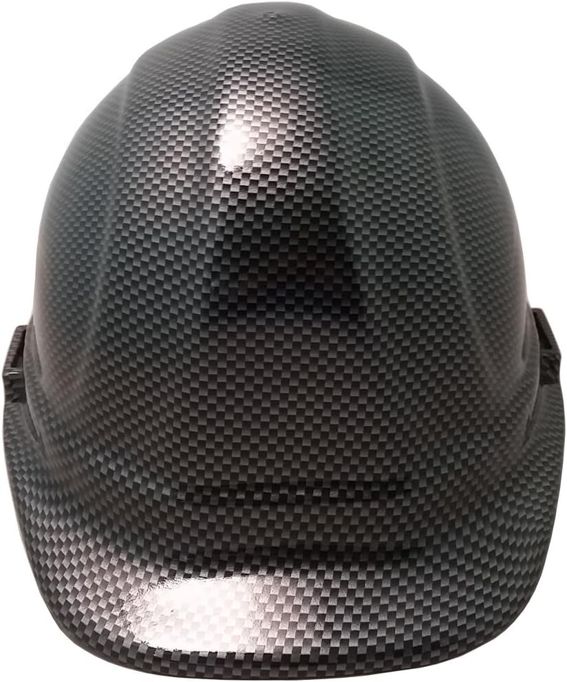 Texas America Safety Company Hydro Dipped Cap Style Hard Hat - Carbon Fiber