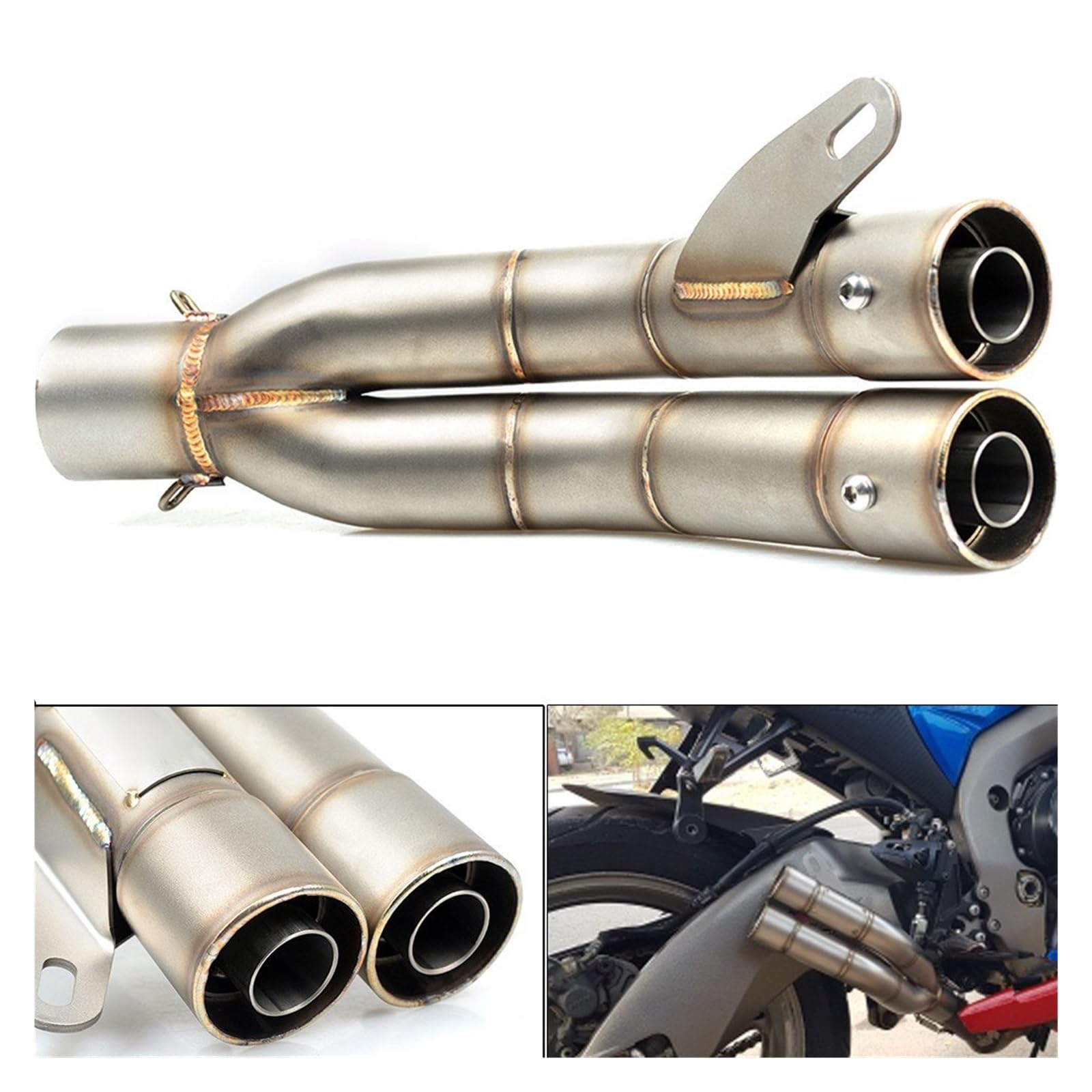 Amazon.co.jp: 排気テールパイプ VT700C 用シャドウ 700 VT800C 800 