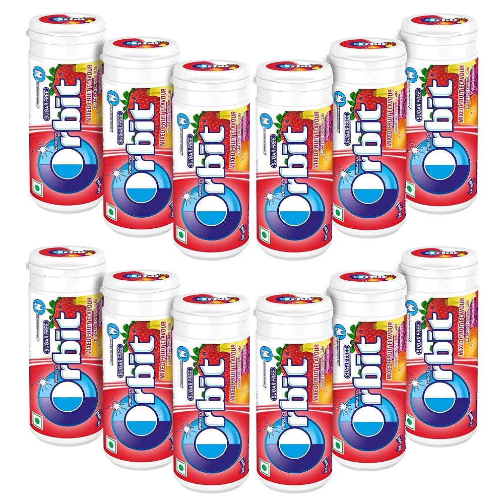 Orbit Mix Fruit Tube 22 g Pack of 12 (B09CCV1V8P) Amazon Price History, Amazon Price Tracker