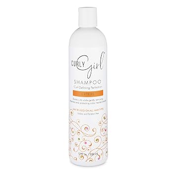 Curly Girl, Curl Definition Shampoo, Sulfate, Paraben, Formaldehyde, DEA, MEA Free, Citrus 12 oz