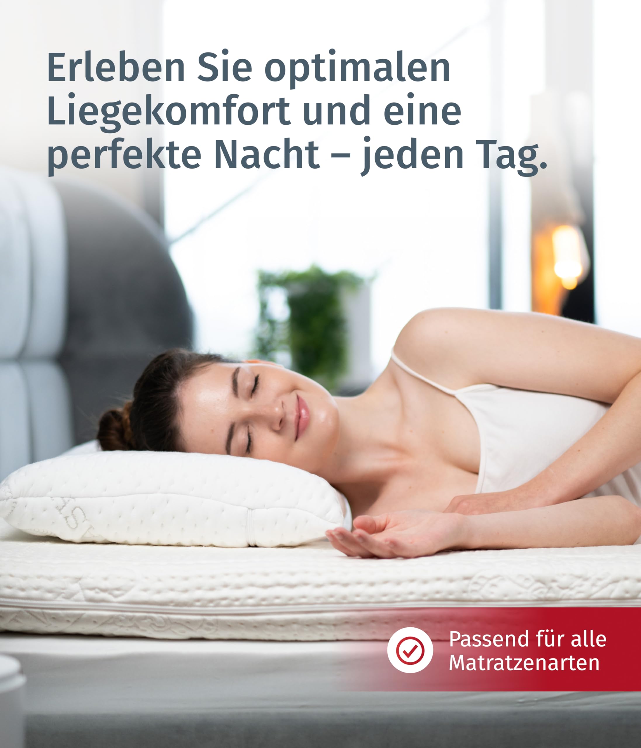 7 Zonen Lattenrost Rhodos® NV | 44 Leisten | Triokautschukkappen | Querholme 100% BUCHE massiv | Mittelgurt | fertig montiert | TÜV/GS Gesichert Geprüft ID 1111212908 | 90 x 200 cm