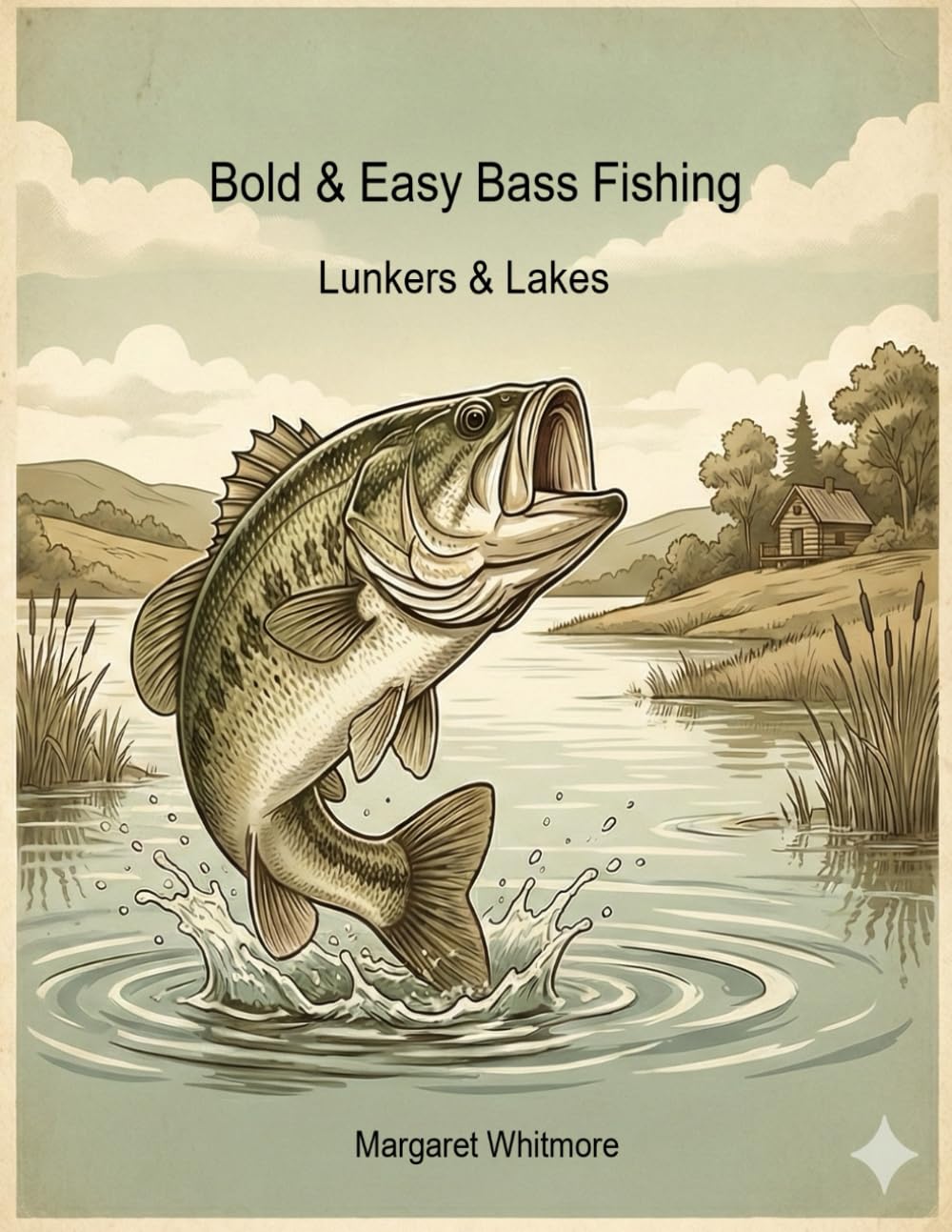 Bold & Easy Bass Fishing: A Large Print Coloring Book for Seniors and Anglers | Nostalgic Lake Scenes to Spark Memories, Relaxation, and Conversation ... for Dementia and Alzheimer's Memory Care)