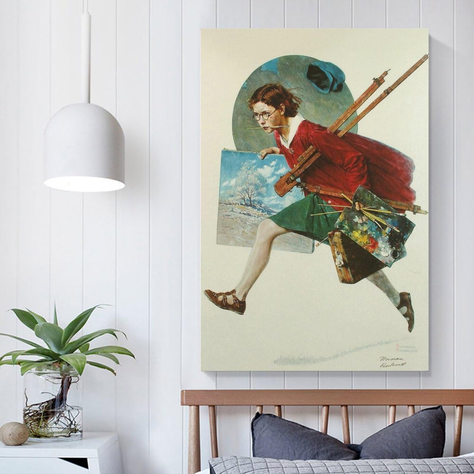 Amazon.co.jp: Norman Rockwell ノーマン・ロックウェル 絵画 ポスター
