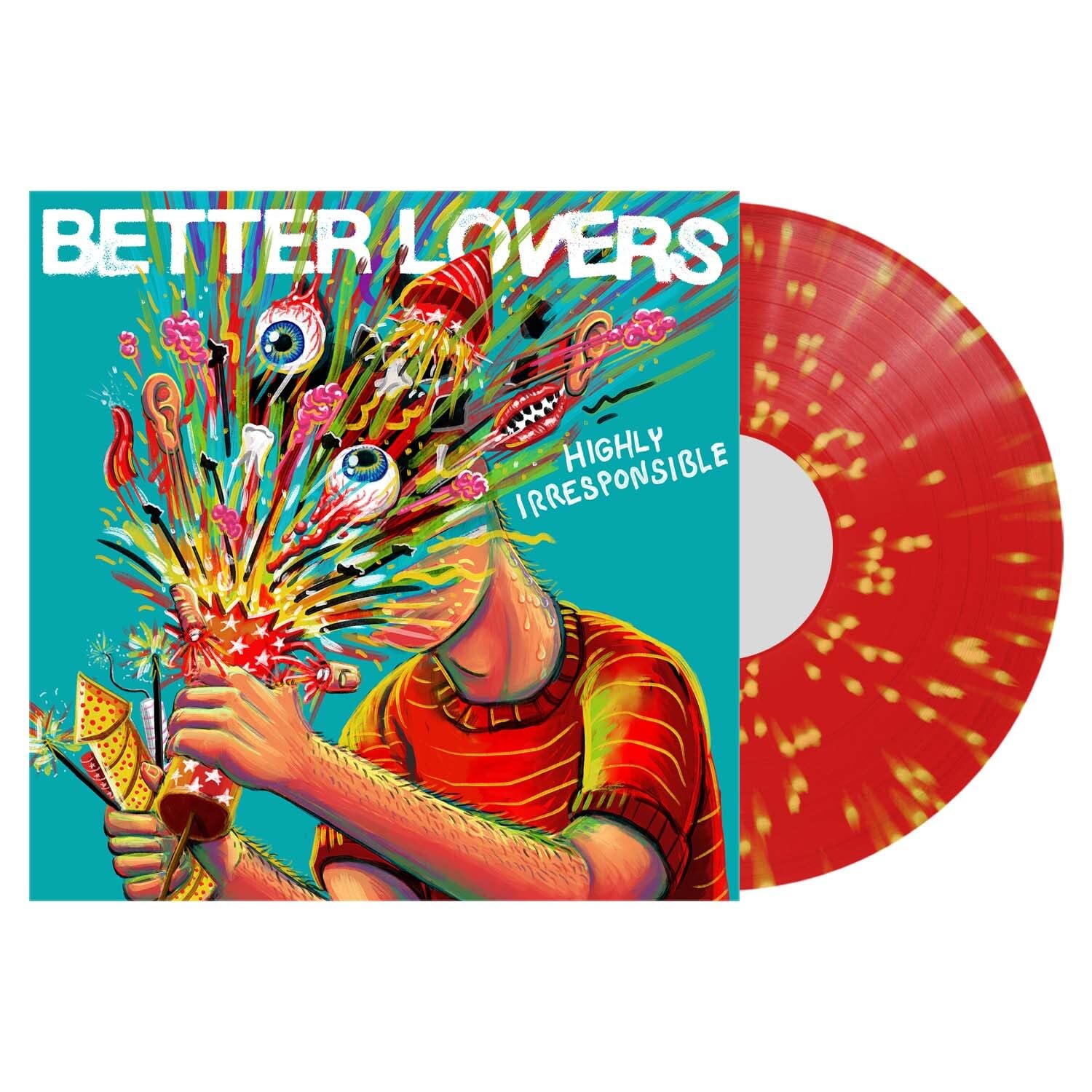 Highly Irresponsible (Red with Yellow Splatter) [VINYL]