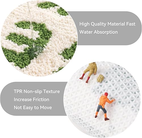 Miniatura 9 de Tapete de baño rosa con texto en inglés Get Naked, tapete de baño suave y antideslizante, divertido tapete para baño, apartamento, decoración