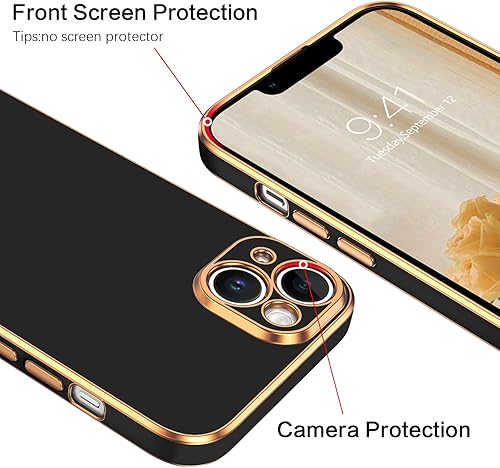 Miniatura 5 de VENINGO Funda para iPhone 14, iPhone 14, TPU suave de ajuste delgado, con pulsera ajustable, resistente a los arañazos, a prueba de golpes, funda