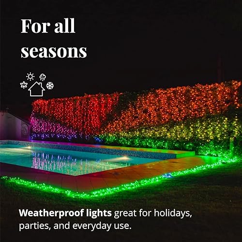 Miniatura 5 de Twinkly Smart Decorations - Guirnalda de luces LED personalizadas, edición especial, cadenas de luz controladas por aplicación con 250 luces LED