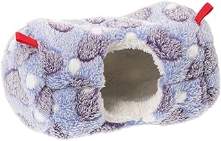 CRILSTYLEO Decoração Da Casa Saco De Dormir Delicado Hamster Cabana Acessório De Hamster Usar Cabana - Esconderijo Adorável Esconderijo De Hamster Ninho De Dormir Manter Quente Pelúcia