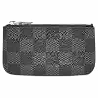 極美品✨ルイヴィトン　ポシェットクレ　ダミエ　グラフィット　キーケース　黒 ダミエ・グラフィット カードキーケース ポシェット・クレ 詳細