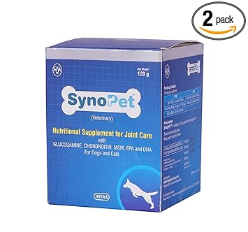Pawsitively Pet care Intas Synopet Nutritional Supplement for Joint (120gm) - Pack of 2