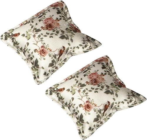 Miniatura 14 de iLAND Muebles de casa de muñecas de sofá en miniatura, juego de muebles para casa de muñecas para accesorios de 1/12, elegantes sofás plisados