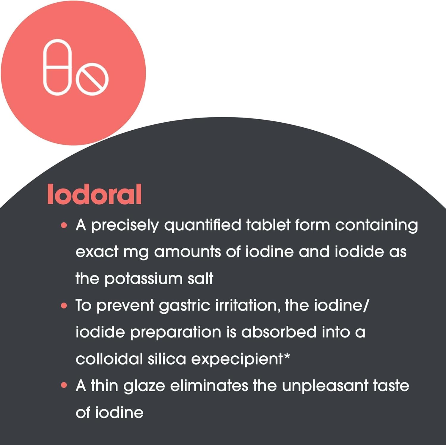 Optimox – Iodoral, High Potency Iodine Potassium Iodide Thyroid Support Supplement, 180 Tablets