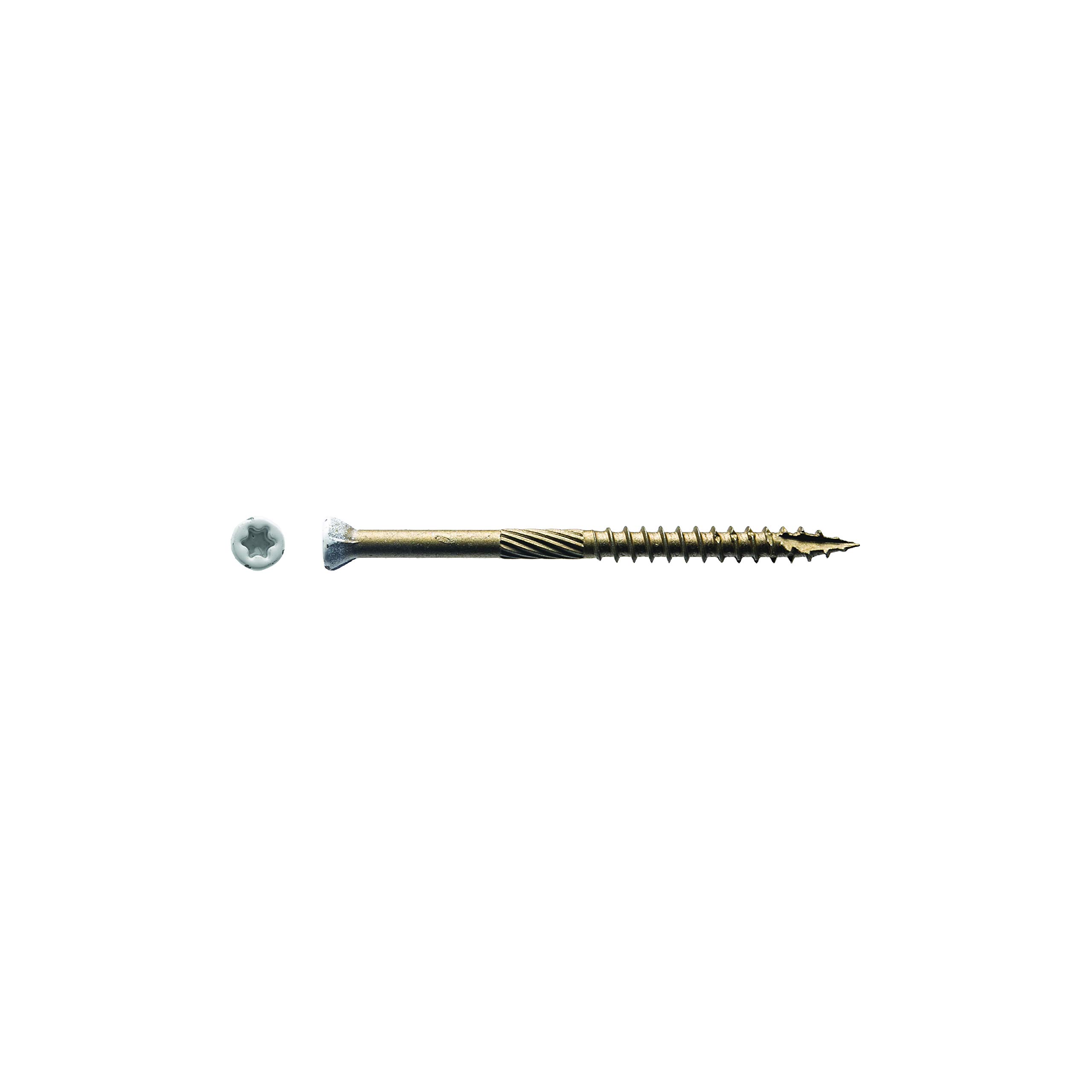 Big Timber THB93W #9 by 3-inch T-20-drive bit Star White Trim Head Screws-Exterior,(2000 per Box)