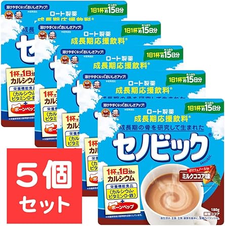 限 定 販 売 セノビックミルクココア味180g 15日分 4袋セット 健康用品 Www We Job Com