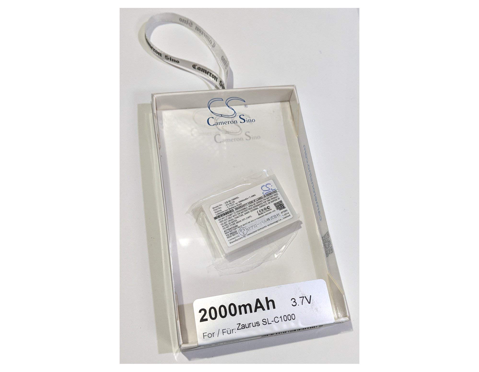【中古】「非常に良い」Zaurus SL-C1000 SL-C3000 SL-C3200 の EA-BL11 / EA-BL08 対応バッテリー 2000mAh Amazon.co.jp: Zaurus SL-C1000 SL-C3000 SL-C3200 の EA-BL11 / EA