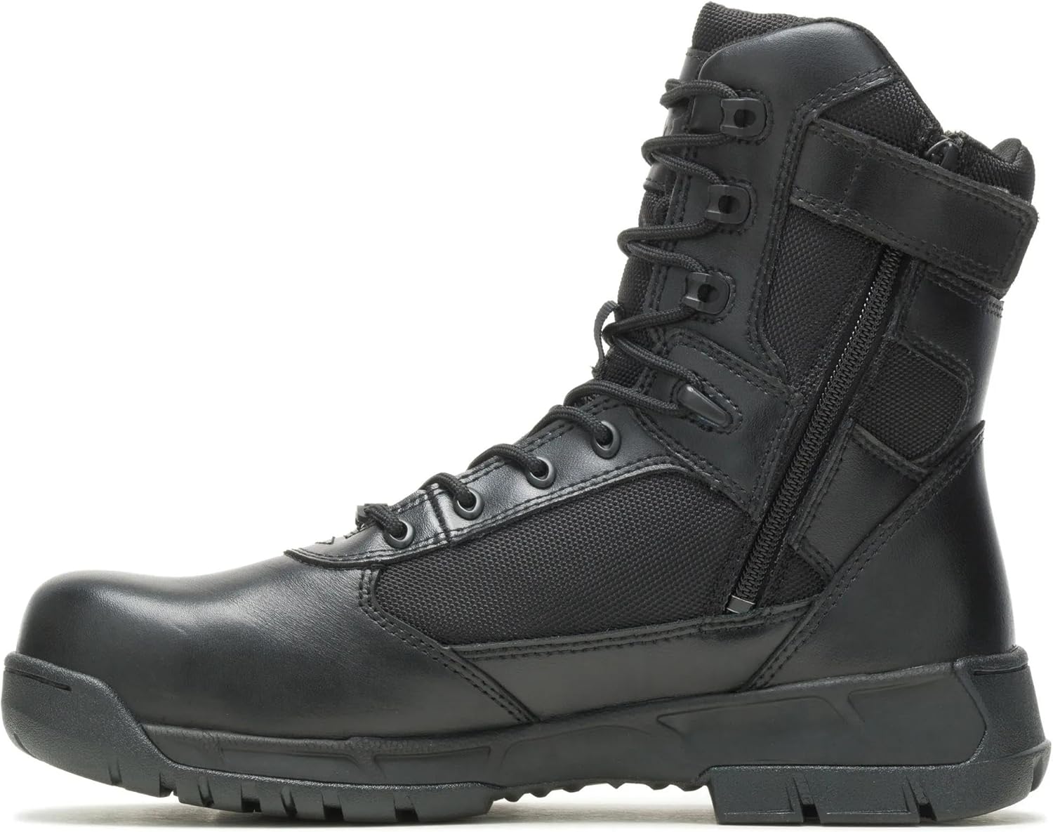 Bates Men's Tactical Sport 2 Tall Side Zip Composite Toe Military and Tactical Boot, Black, 10.5 X-Wide