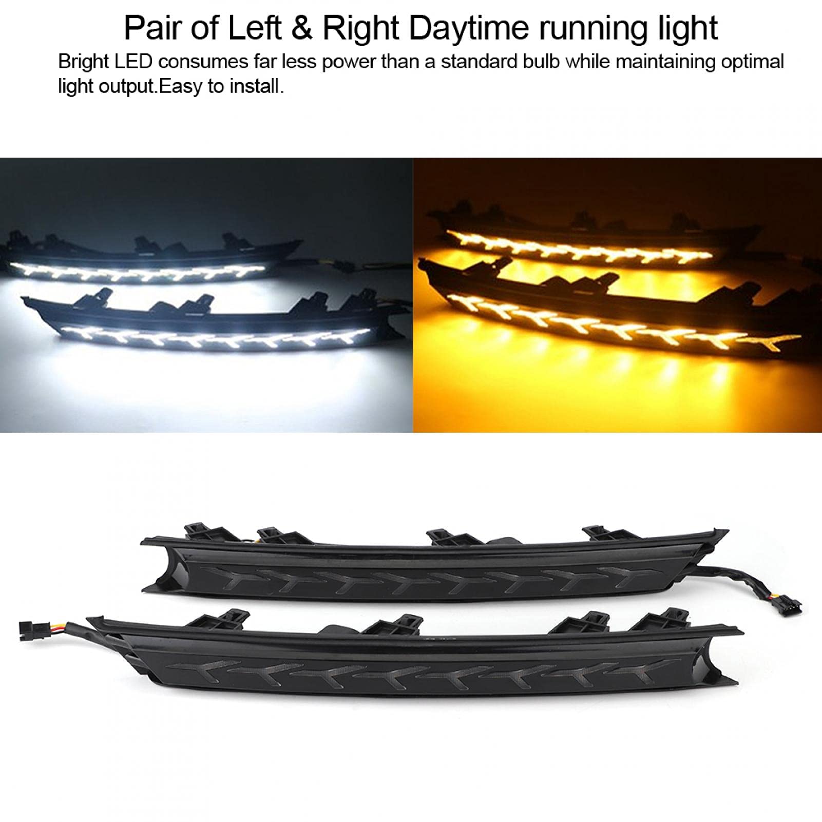 Luce di marcia diurna DRL Luce di marcia diurna a LED Luce di marcia diurna per auto Luce di marcia a LED