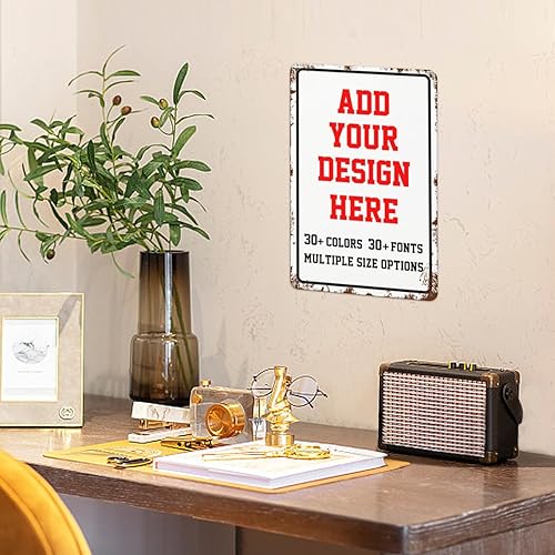 Miniatura 4 de Letreros personalizados para exteriores, letreros de estacionamiento de metal personalizados de 8 x 12 para negocios, señales de intersección,