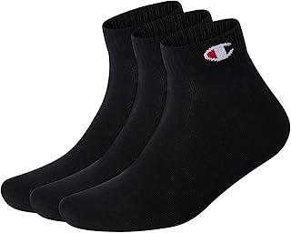 Champion 3'lü Paket Bilekte Çorap, Unisex Yetişkin