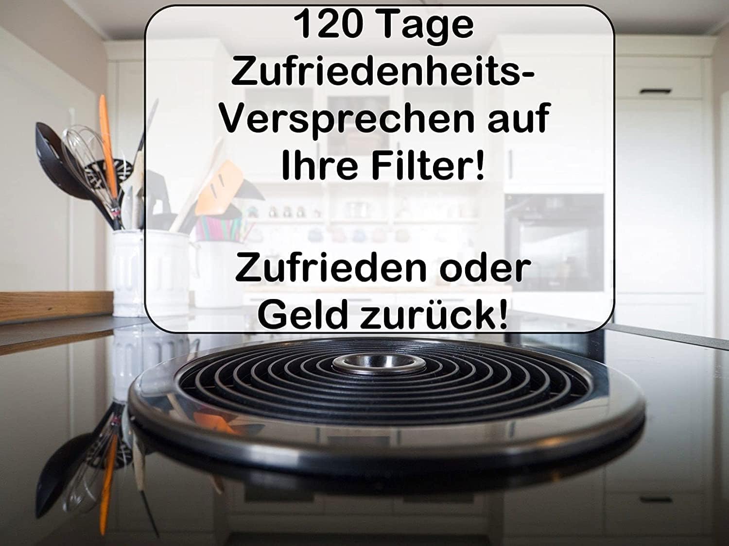 BORA PUAKF Filtro Originale Per BORA PURE Piano Cottura (PURU/PUXU), Filtro Di Ricambio, Filtro Cappa Aspirante