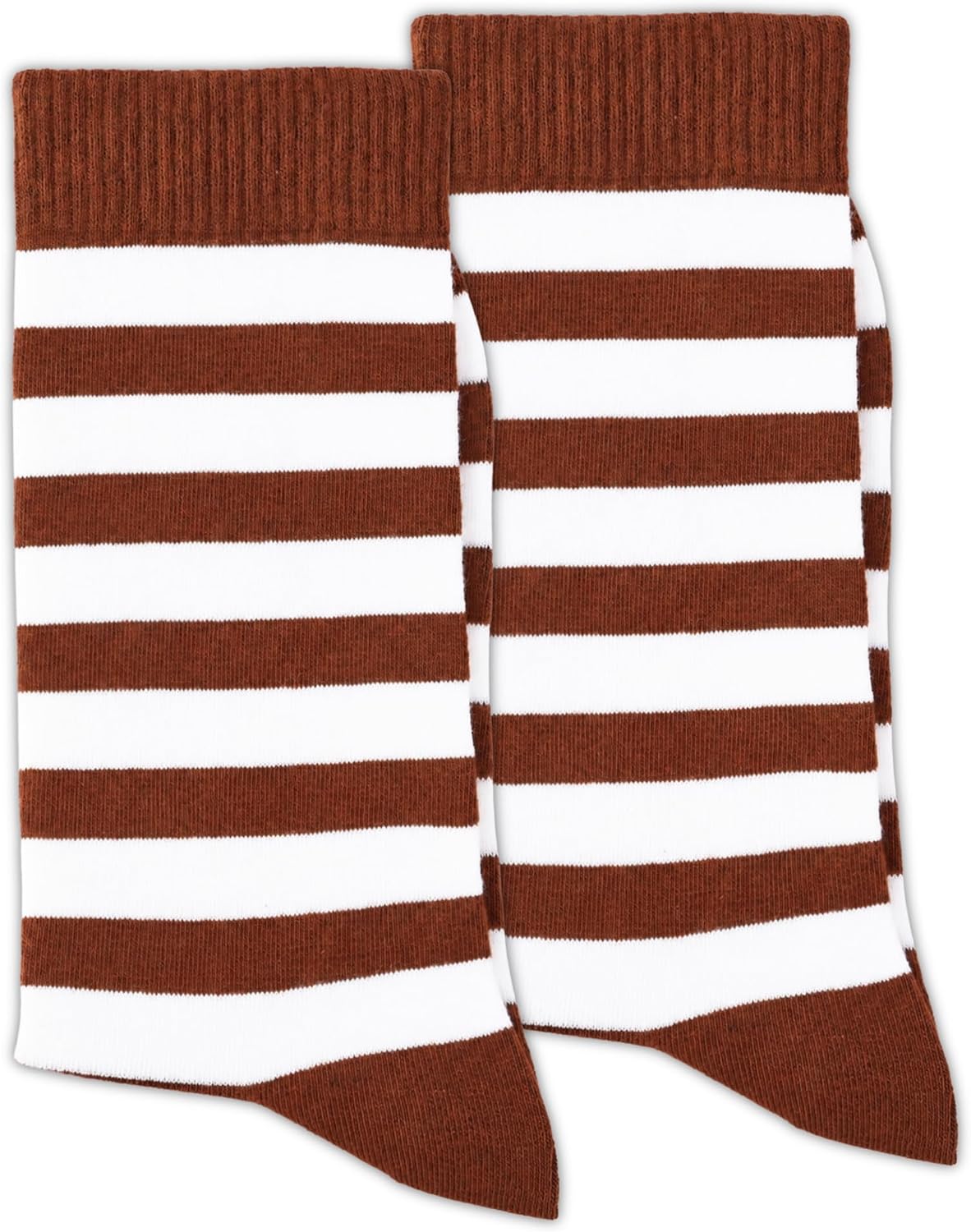 Classic Striped Crew Socks Gift for Men Women