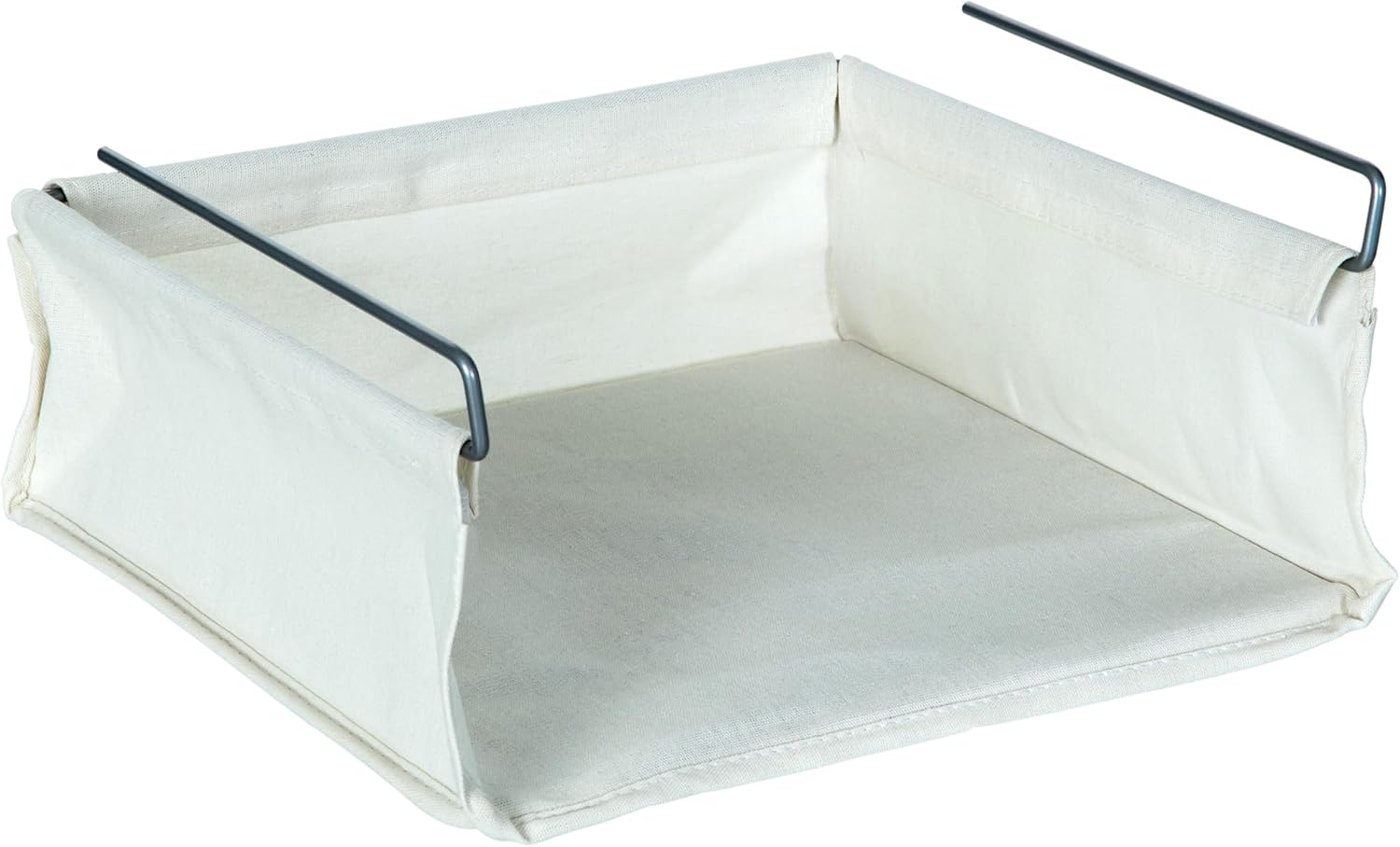 LTL Home Products Z7-19731 More Inside Hanging Under Shelf Fabric Storage Basket, Beige