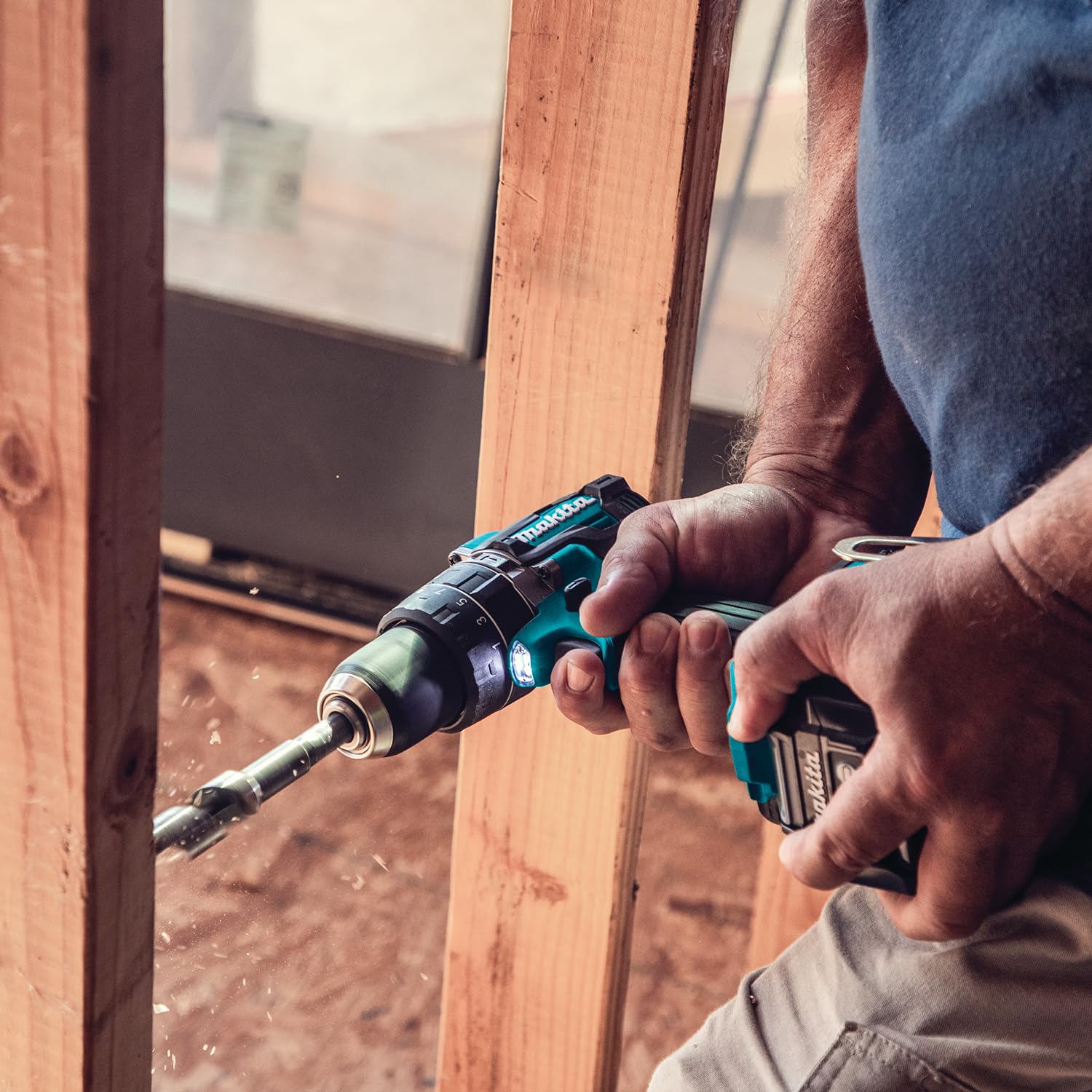 Makita Perceuse à percussion sans fil 40V max HP002GZ Sans batterie