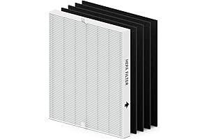 Economy Filter Kit Replacement for COWAY AP-1512HH Smart Air Purifiers, 1 HEPA...