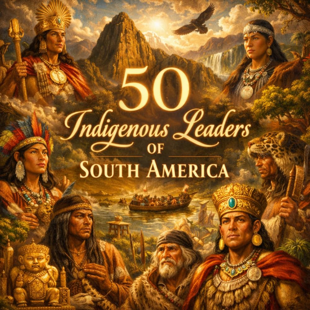 50 Indigenous Leaders of South America: A Children’s Introduction to Influential Indigenous Voices and Changemakers (Historic Leaders Every Kid Should Know)